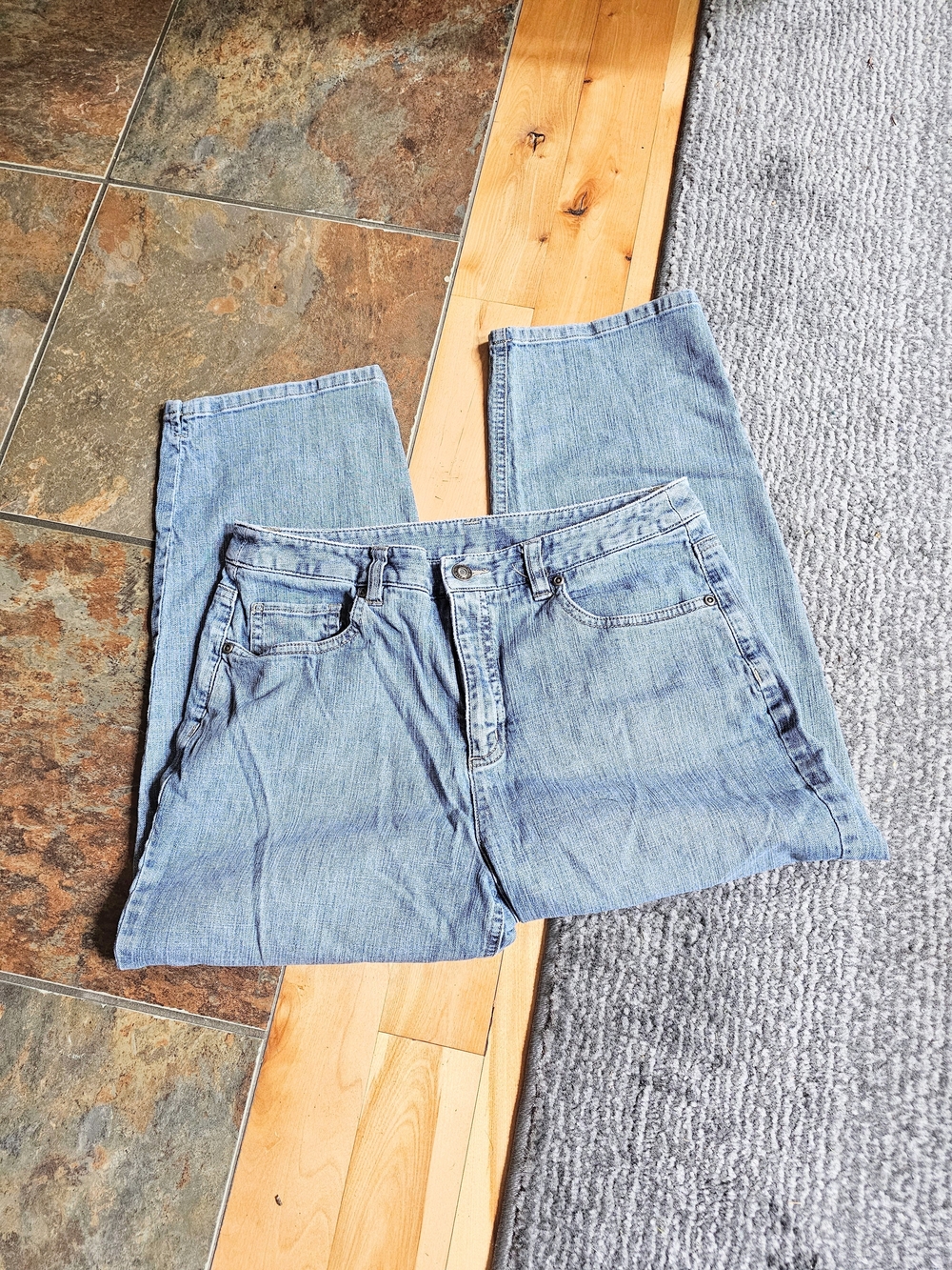 Talbots Stretch Jean Capri